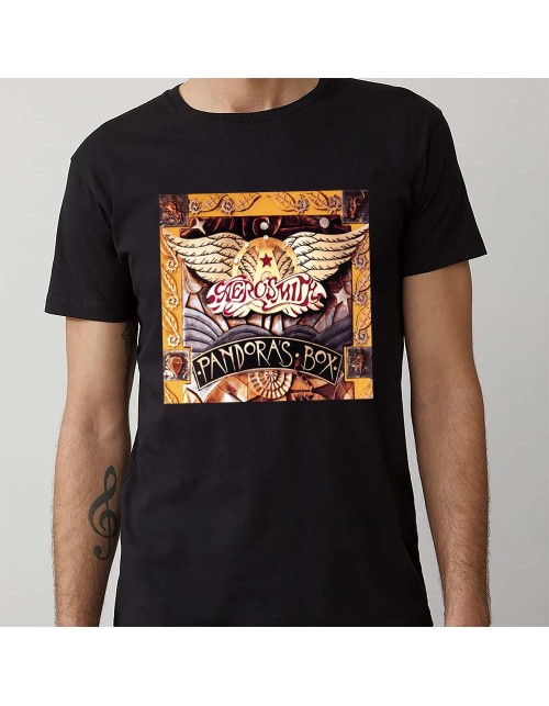 Чоловіча Футболка Aerosmith Pandora's box