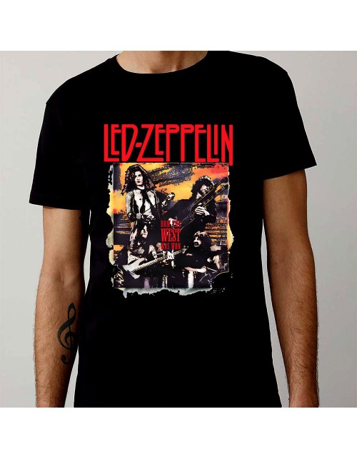 Чоловіча Футболка Led Zeppelin How the West Was Won