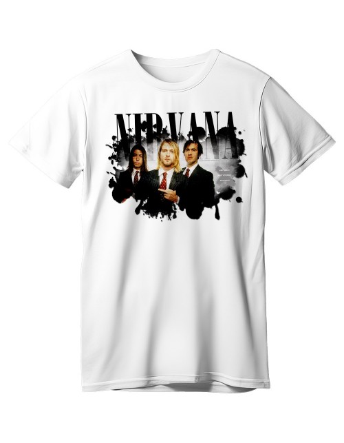 Чоловіча Футболка Нірвана: Курт, Кріс та Дейв