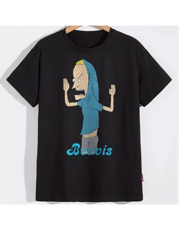 Футболка Бивис сердитый