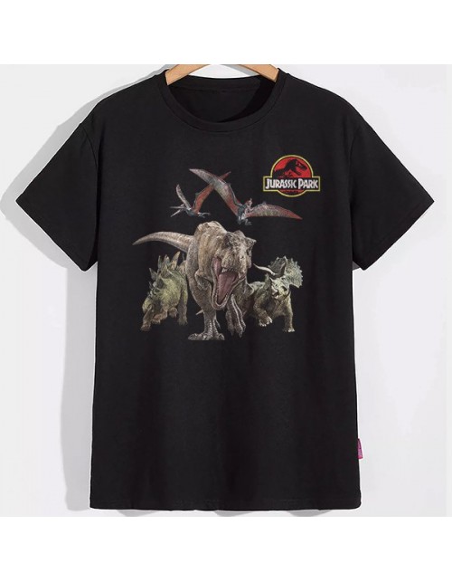 Мужская Футболка Парк юрского периода Динозавры