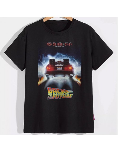 Мужская Футболка Назад в будущее 5 ноября 1955 года