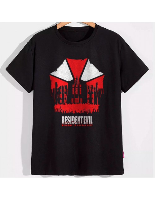 Мужская Футболка Welcome to Raccoon City