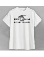 Футболка Keep Calm and Love Tank