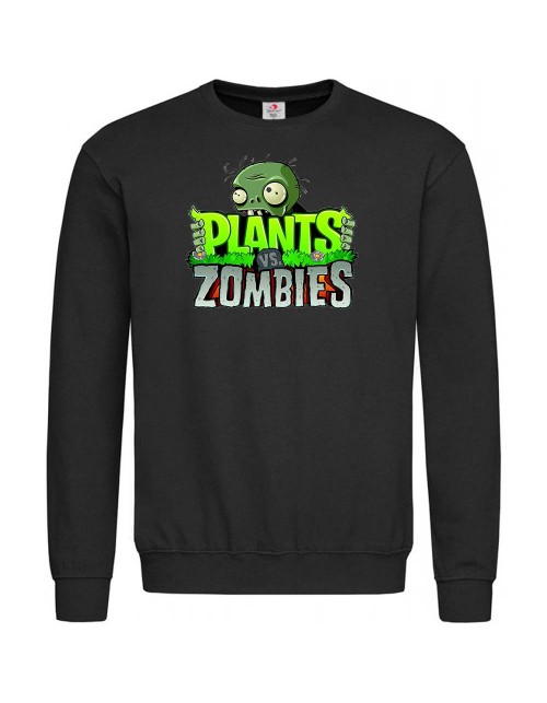 Мужской Свитшот Plants vs. Zombies logo