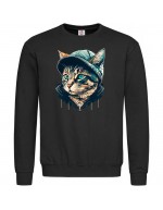 Свитшот Котик в шапке