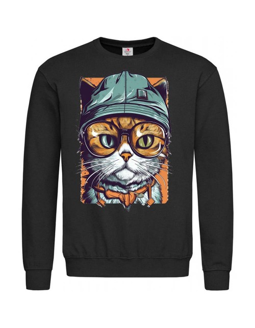 Мужской Свитшот Doodle Cat