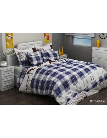 Постель детская в клеточку