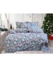 Двоспальний комплект постільної білизни з різними сніжинками, Ранфорс