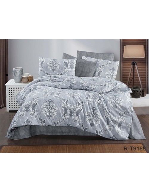 Двухспальный комплект постельного белья с абстрактным принтом, Ранфорс