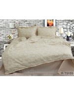 Постель двуспальная с цветочным узором