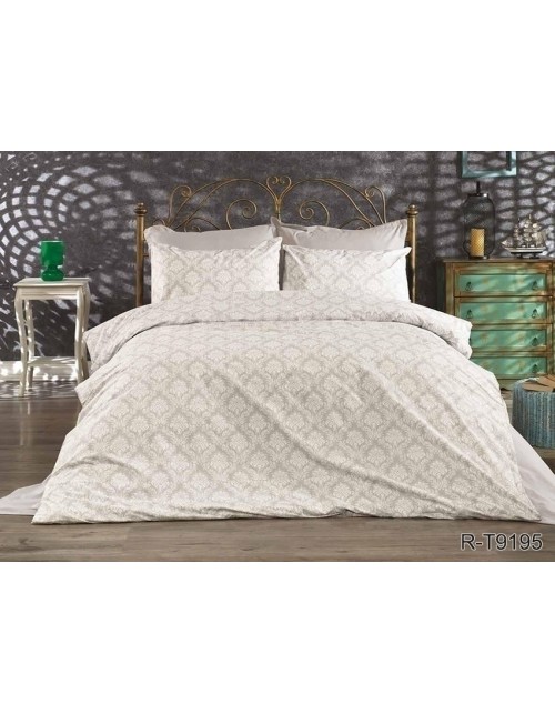 Двоспальний комплект постільної білизни з абстрактним принтом, Ранфорс