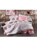 Двоспальний комплект постільної білизни з квітковим принтом, Ранфорс