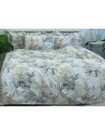Постіль двоспальна з квітковим візерунком