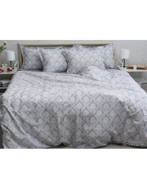 Двоспальний комплект постільної білизни з абстрактним принтом, Ранфорс