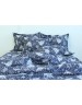 Двухспальный комплект постельного белья со снежинками, Ранфорс