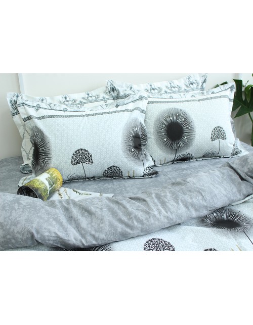 Двоспальний комплект постільної білизни з кульбабами, Ранфорс