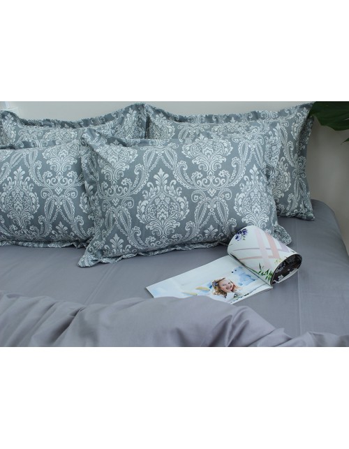 Двоспальний комплект постільної білизни з абстрактним принтом, Ранфорс