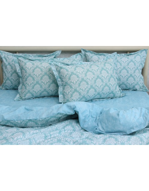 Двоспальний комплект постільної білизни з абстрактним принтом, Ранфорс