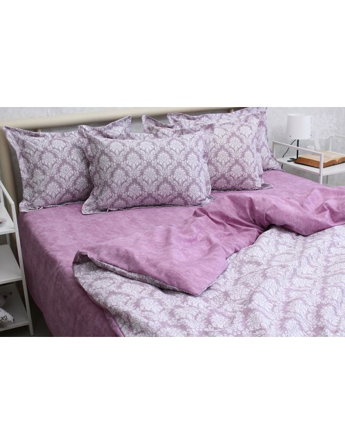 Двоспальний комплект постільної білизни з абстрактним принтом, Ранфорс