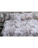 Двоспальний комплект постільної білизни з квітковим принтом, Ранфорс