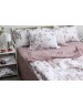 Двоспальний комплект постільної білизни з квітковим принтом, Ранфорс
