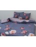 Двухспальный комплект постельного белья с цветами, Ранфорс