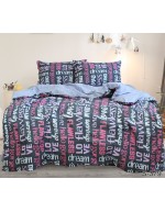 Постіль двоспальна з написом LOVE