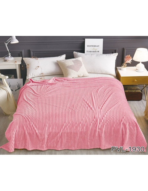 Плед розового цвета (200х220 см.)