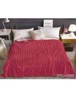 Плед красного цвета 160х220