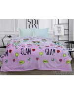 Плед рожевого кольору з ляльками LOL 160х220