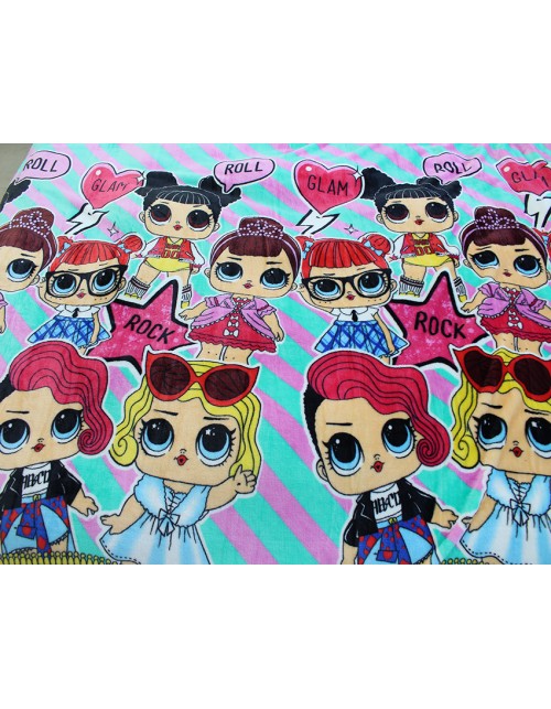 Детский плед с принтом LOL (200х220 см.)