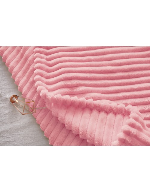 Плед розового цвета (200х220 см.)