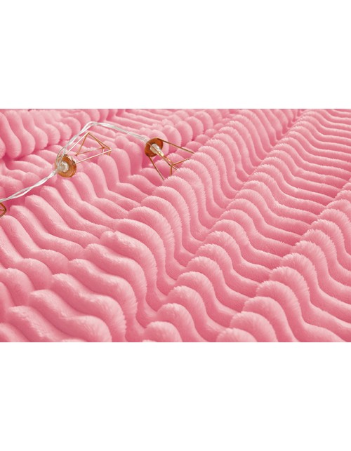 Плед розового цвета (200х220 см.)