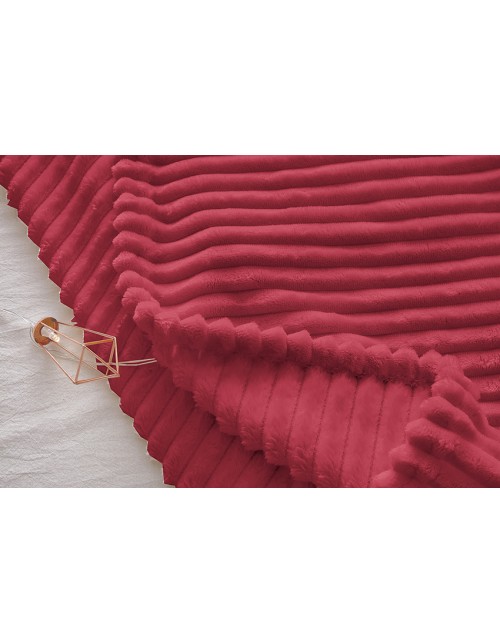 Плед червоного кольору (160х220 см.)