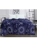 Плед синего цвета з космосом (160х220 см.)