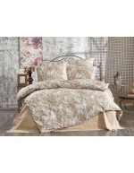 Постель полуторная с абстрактным принтом