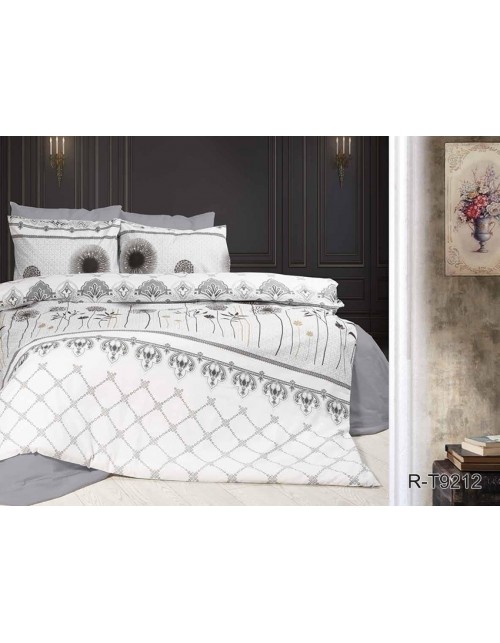 Полуторный комплект постельного белья с одуванчиками, Ранфорс