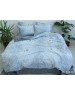 Полуторний комплект постільної білизни з абстрактним принтом, Ранфорс