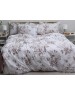 Полуторний комплект постільної білизни з квітковим принтом, Ранфорс