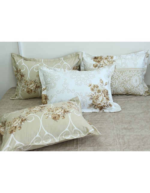 Полуторний комплект постільної білизни з абстрактним принтом, Ранфорс