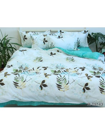 Постіль полуторна з листям на гілках