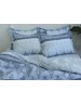 Полуторний комплект постільної білизни з абстрактним принтом, Ранфорс
