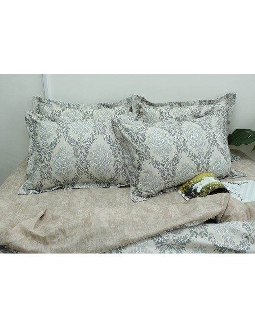 Полуторний комплект постільної білизни з абстрактним принтом, Ранфорс