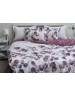 Полуторний комплект постільної білизни з квітковим принтом, Ранфорс