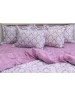 Полуторний комплект постільної білизни з абстрактним принтом, Ранфорс