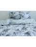 Полуторний комплект постільної білизни з квітковим принтом, Ранфорс