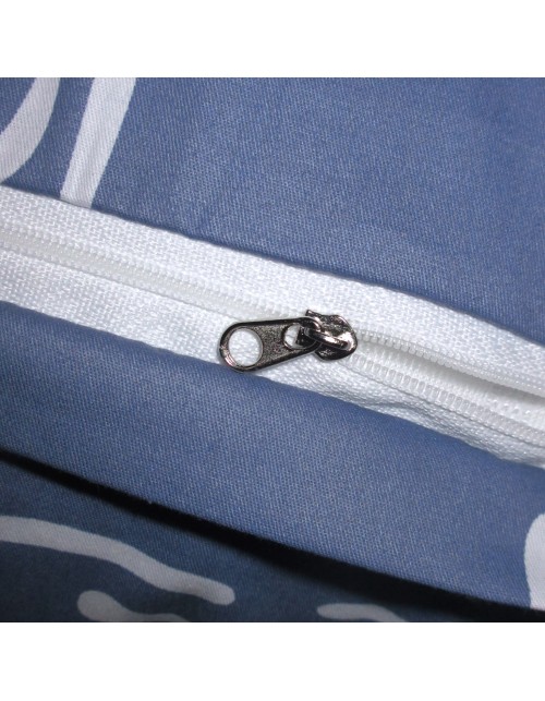 Полуторный комплект постельного белья в клеточку, Сатин люкс