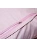 Полуторний комплект постільної білизни рожевого кольору, Сатин люкс