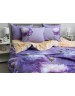 Полуторний комплект постільної білизни з великими квітами, Сатин люкс